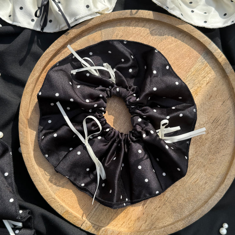 Aesthetic Bow Large Scrunchie