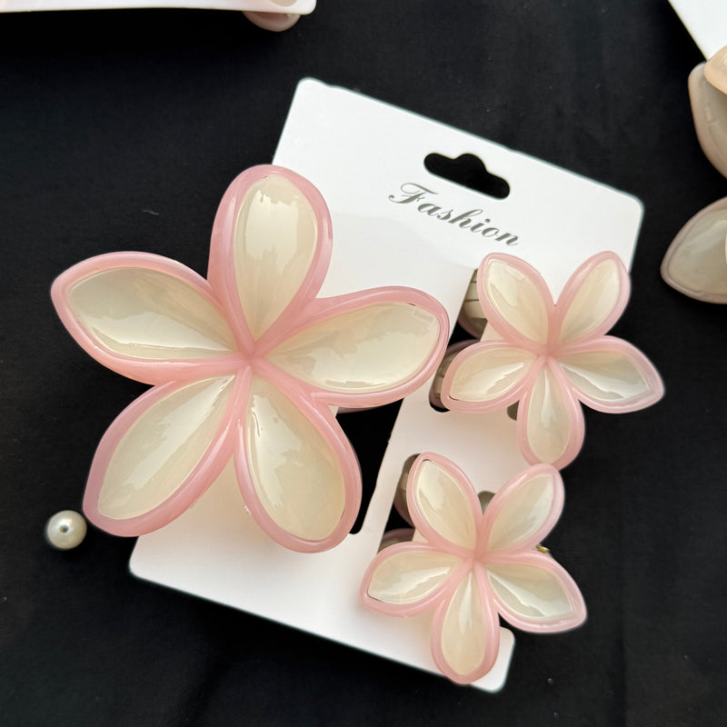 Flower Claw Clip Set