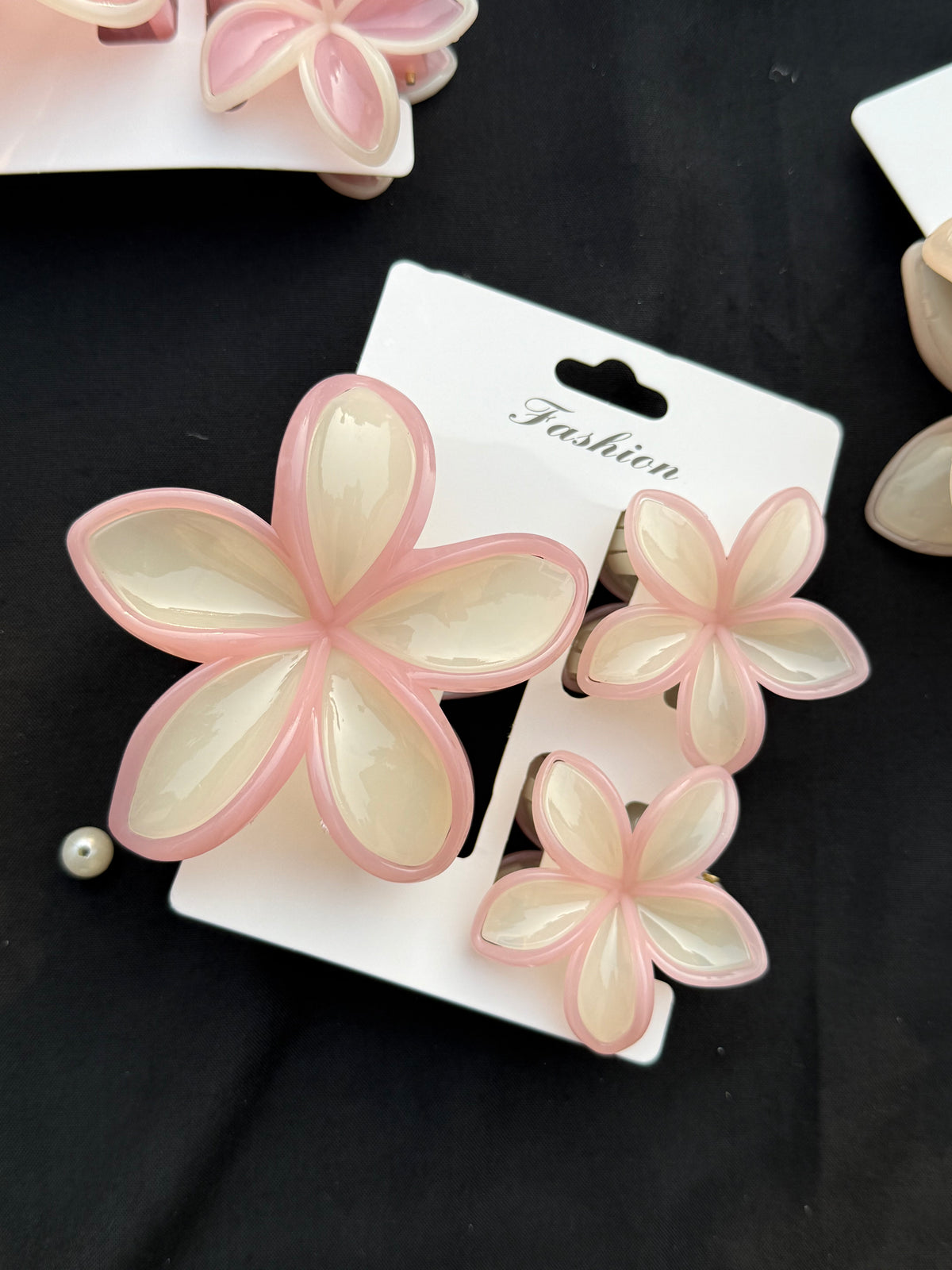 Flower Claw Clip Set