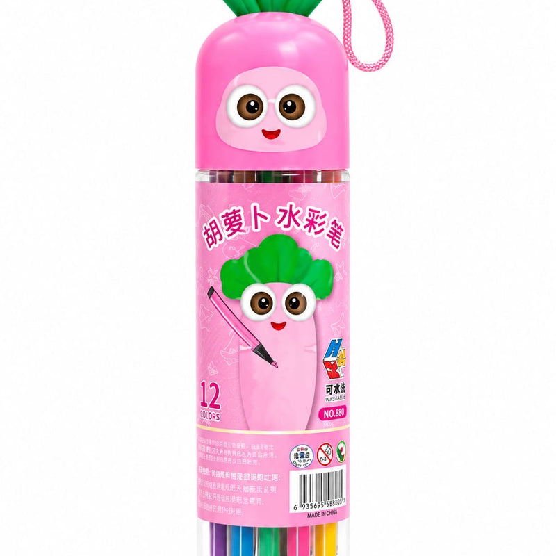 Cartoon Sketch Pen 12 pc set
