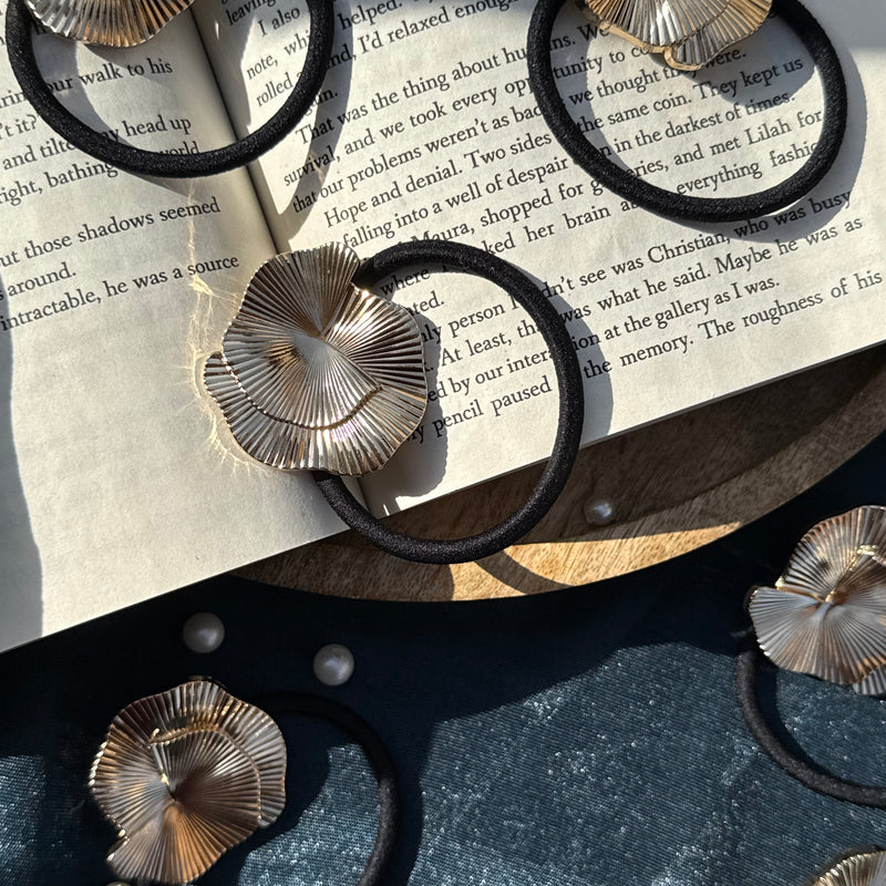 Metallic Anti Tarnish Hair Ties