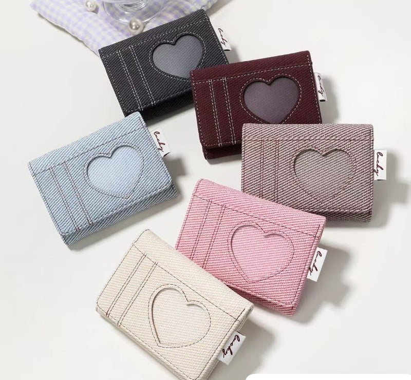 Heart Trifold Wallets