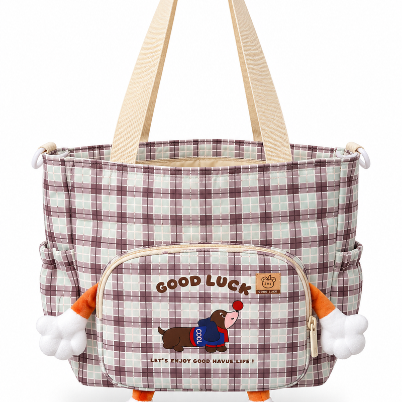 Plushie Korean Canvas tote