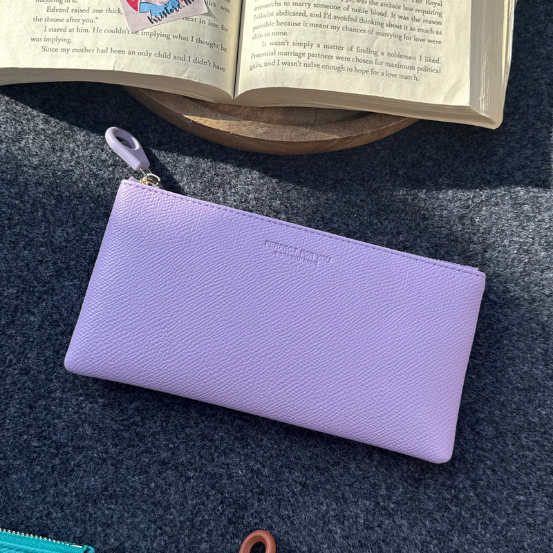Long premium zipper wallet