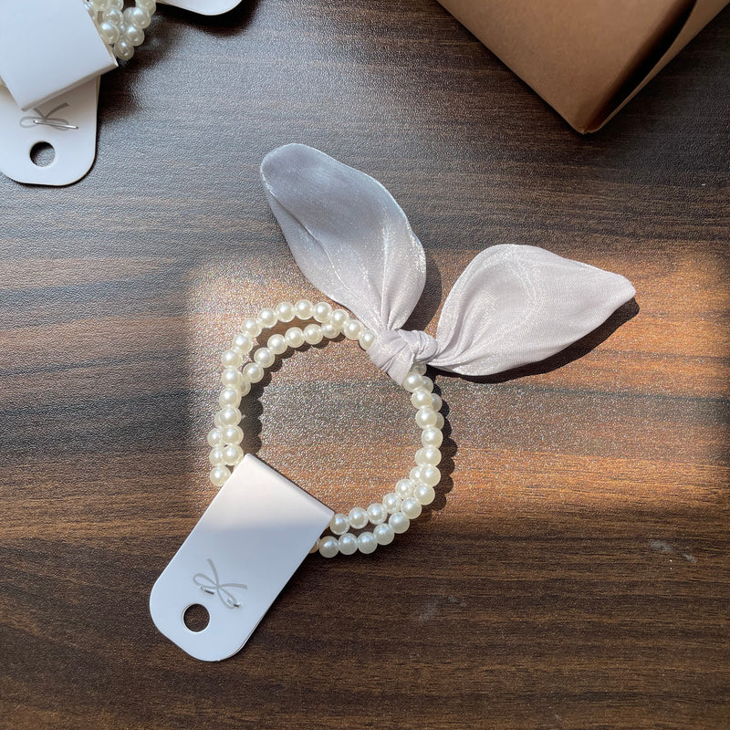 Bow Pearl Rubber bands