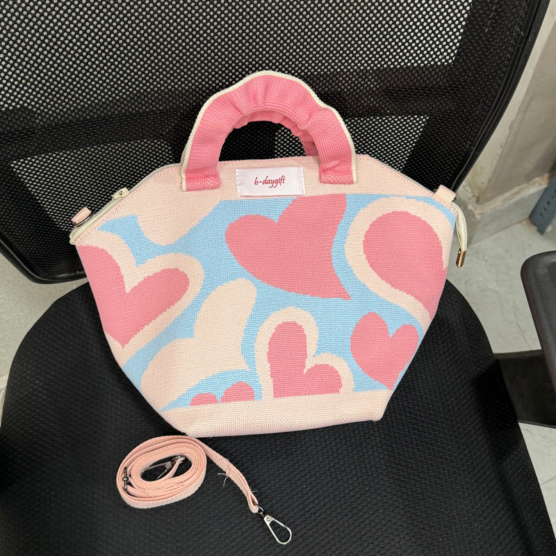 Cloud Handle Korean Handbag