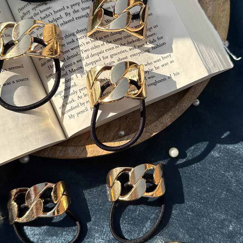 Metallic Anti Tarnish Hair Ties