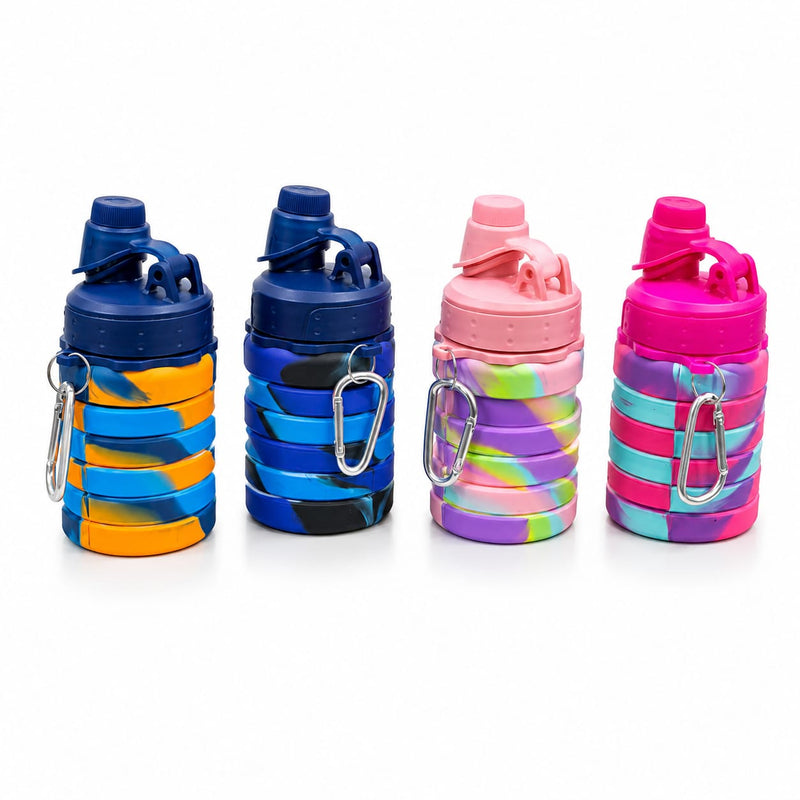 Collapsible Silicone 500 ML Bottle