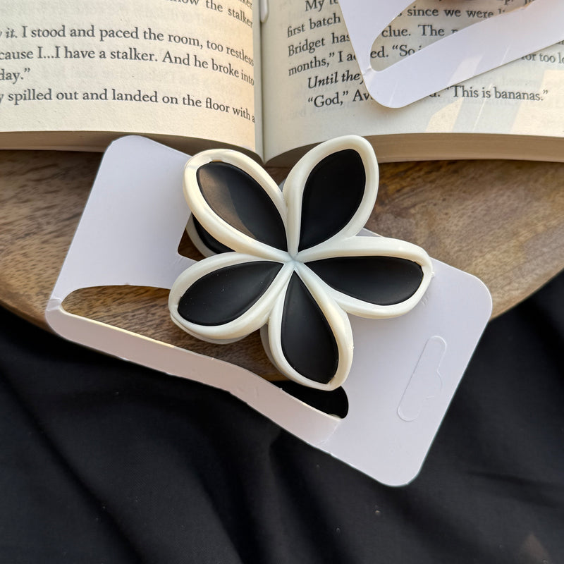 Matte Medium Flower Claw Clip