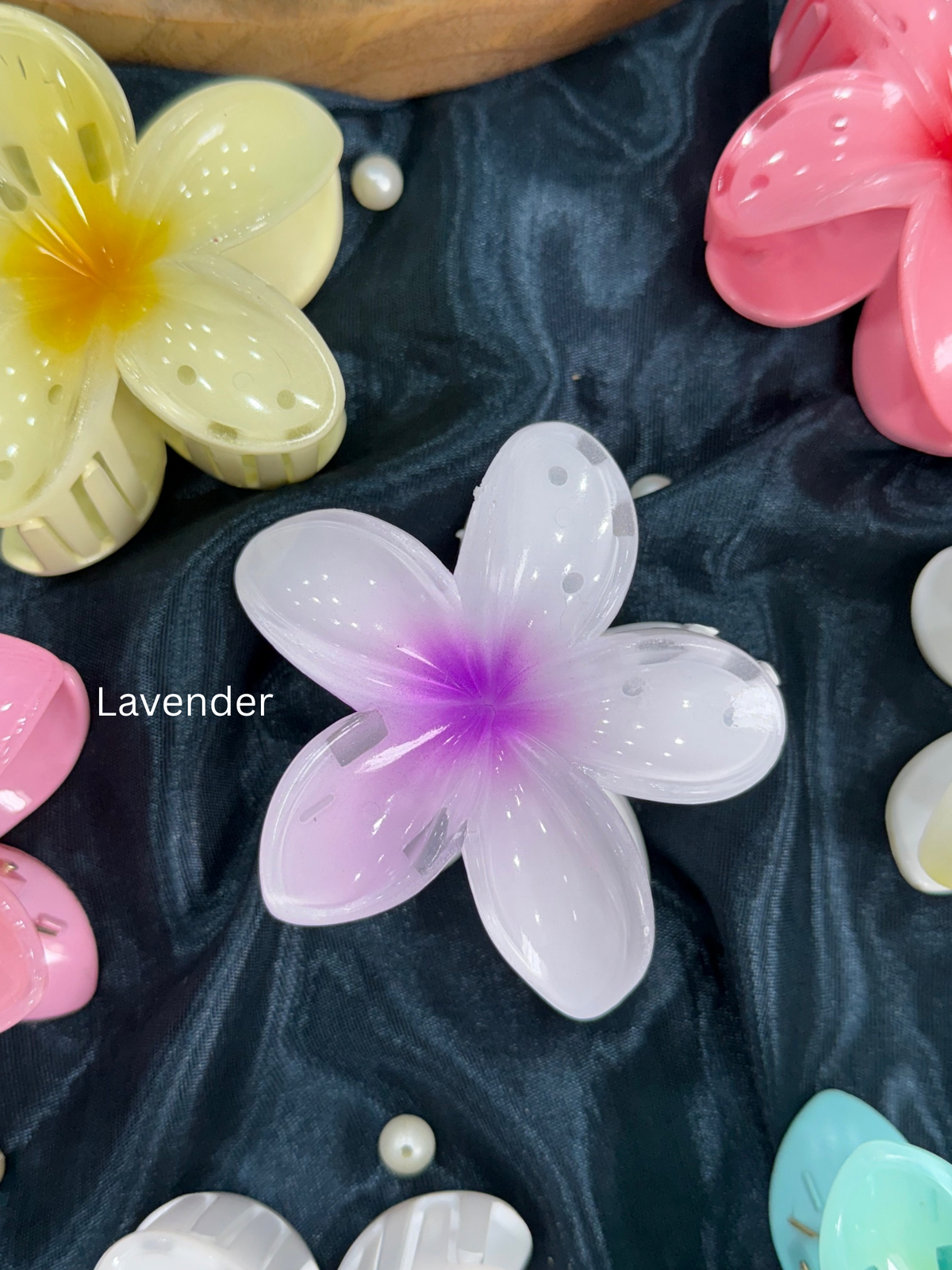 Flower Claw Clip – LARGE