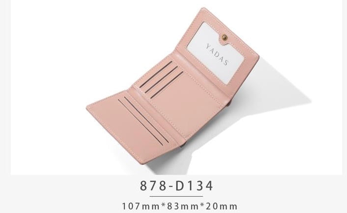 Aesthetic Trifold Mini Wallet