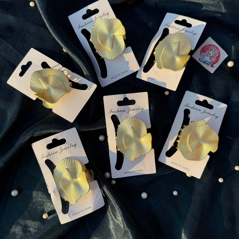 Fade Gold Claw Clips