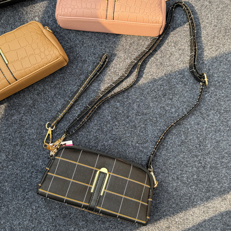 Double Compartment Wallet Sling