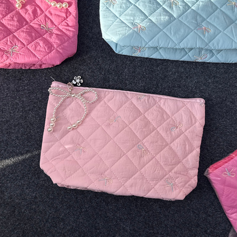 Pearl Bow Multipurpose Pouches