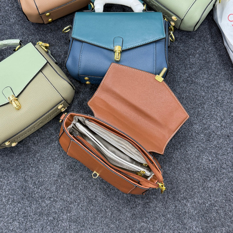 Three Compartment Satchel Bags
