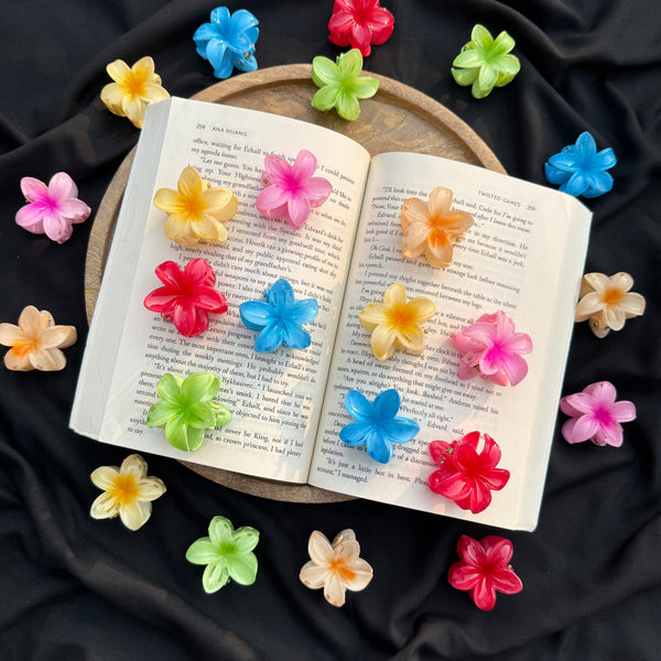 Mini Flower Claw Clip