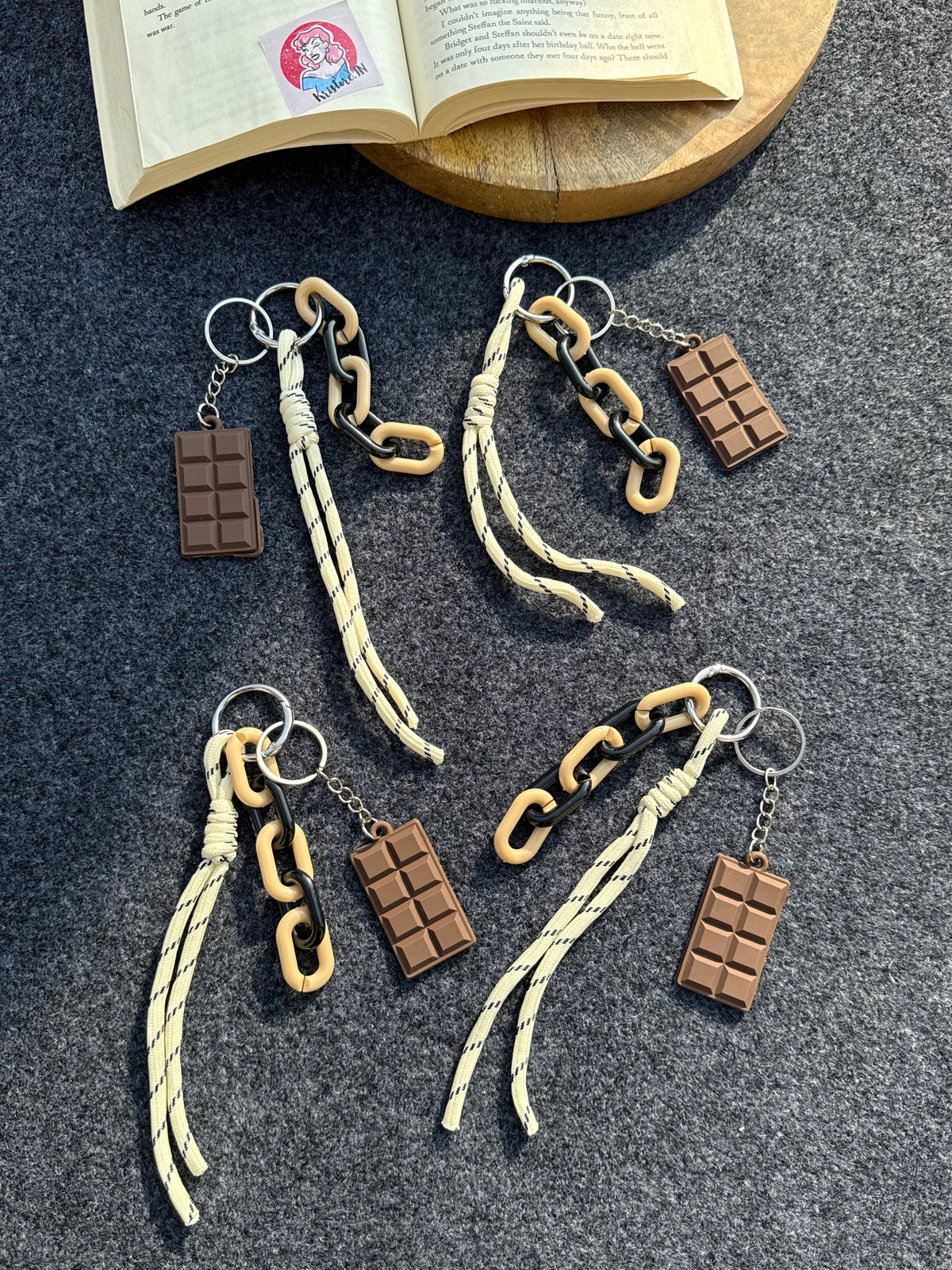 Chocolate Bag Charm