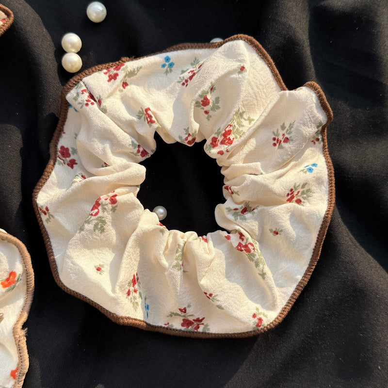 Floral Scrunchie