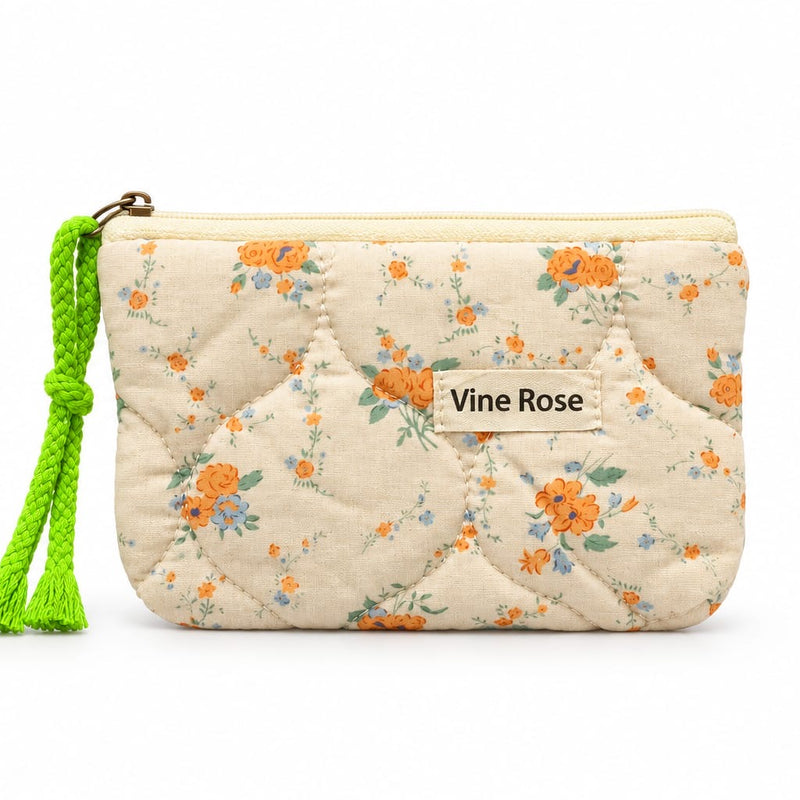 Mini Quilted Multipurpose Pouch