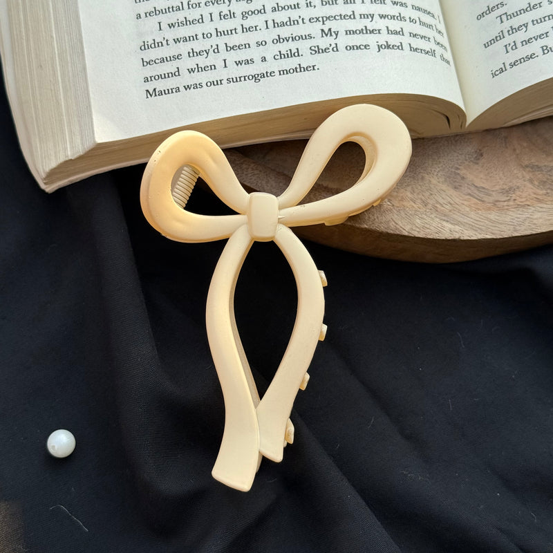 Pinteresty Large Bow Claw Clips- Matte