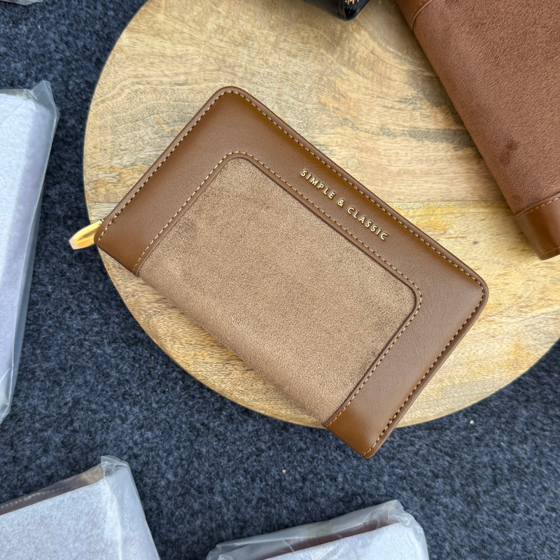 Suede Medium Wallets