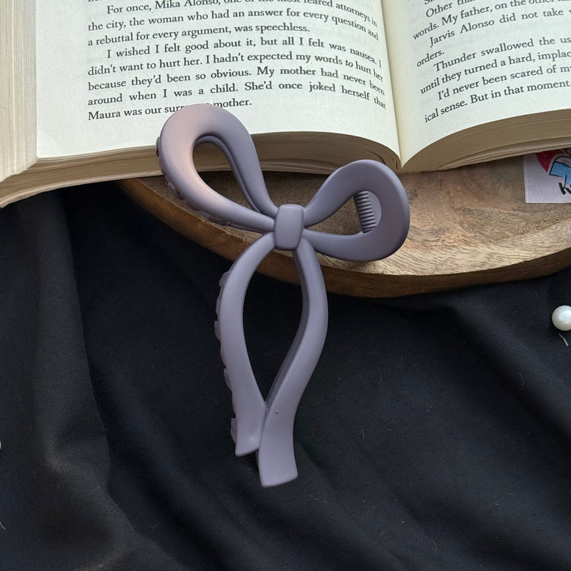 Pinteresty Large Bow Claw Clips- Matte