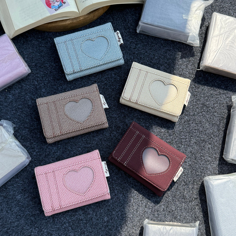 Heart Trifold Wallets