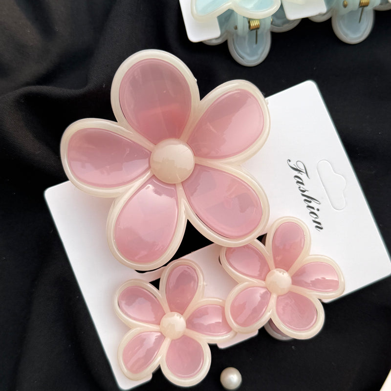 Flower Claw Clip Set