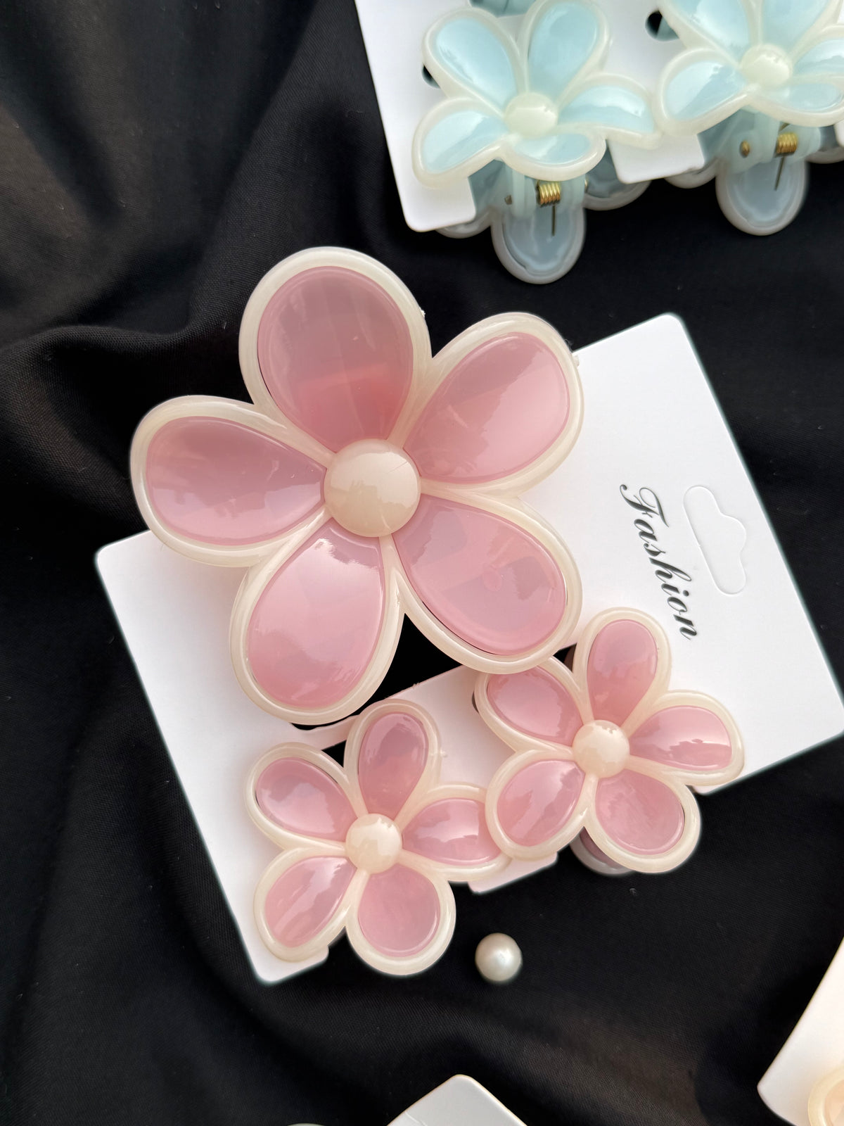 Flower Claw Clip Set