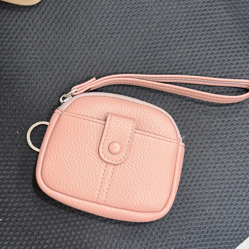 Korean Mini Keychain Wallet