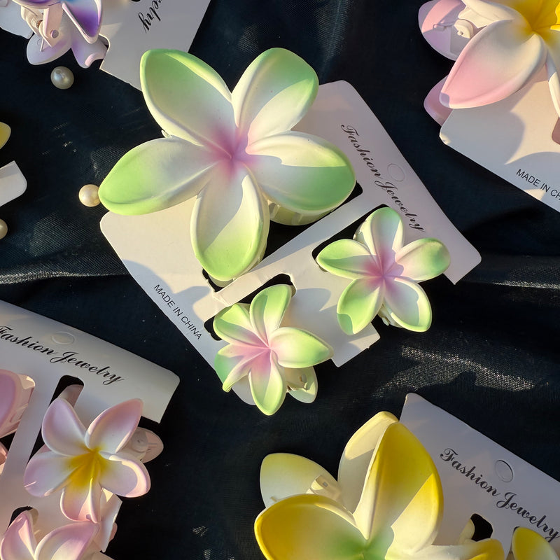 Flower Claw Clip Set