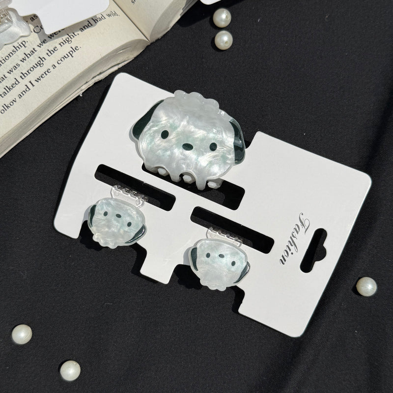 Three set Acrylic Claw Clip