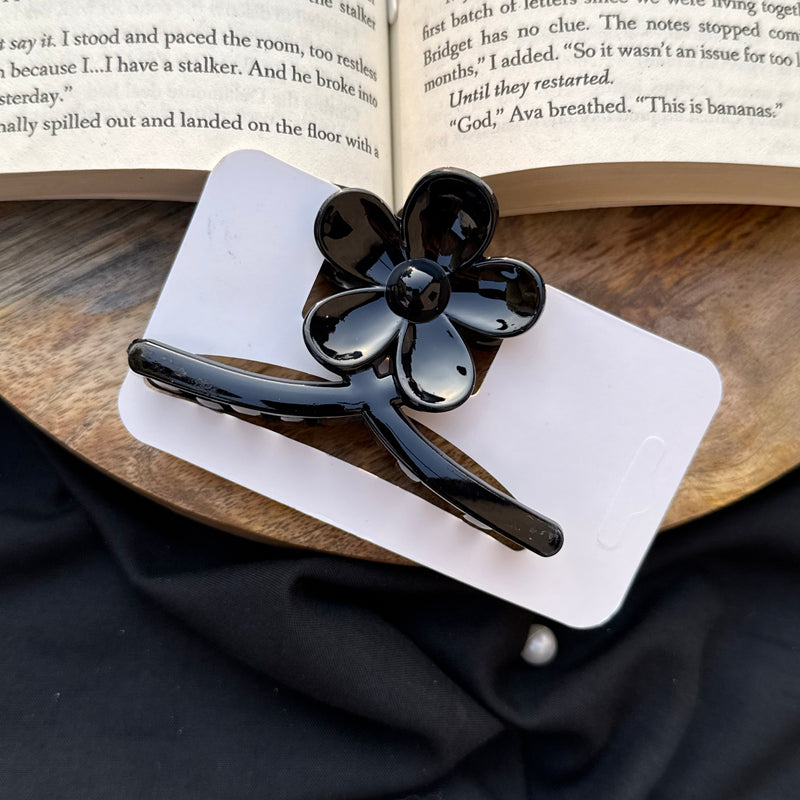 Flower Medium Size Claw Clip