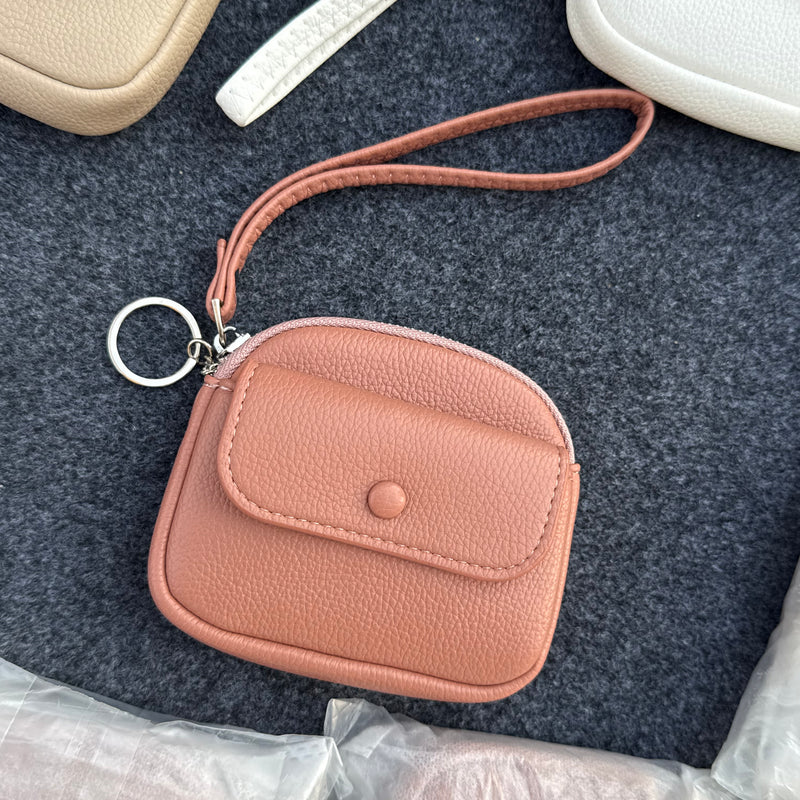 Korean Mini Keychain Wallet