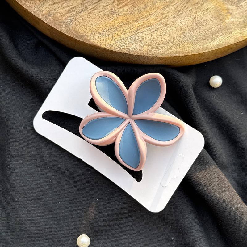 Matte Medium Flower Claw Clip