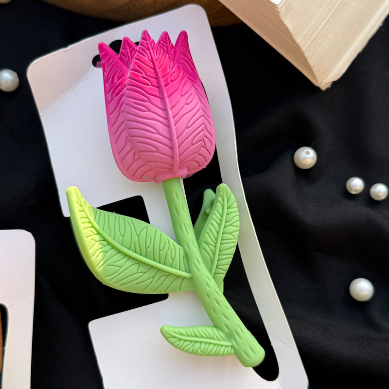 Pinterest Inspired Tulip Claw Clip