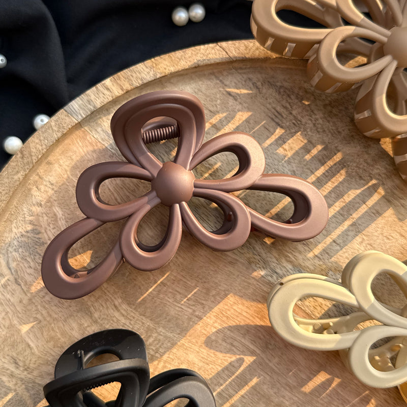 Large Matte Aesthetic Claw Clip