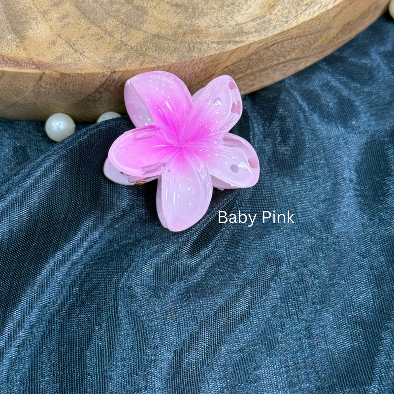 Mini Flower Claw Clip