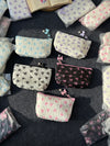 Bow Multipurpose Medium Quilted Pouch