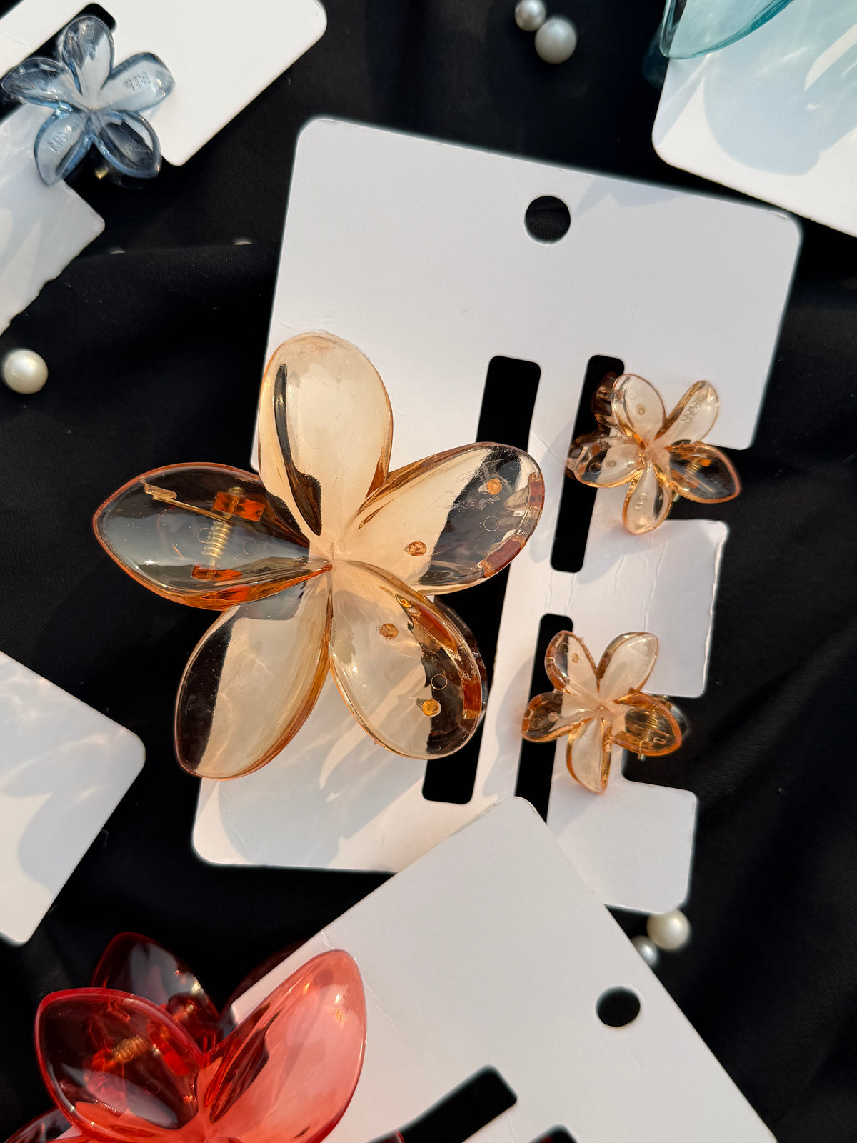 Flower Claw Clip Set