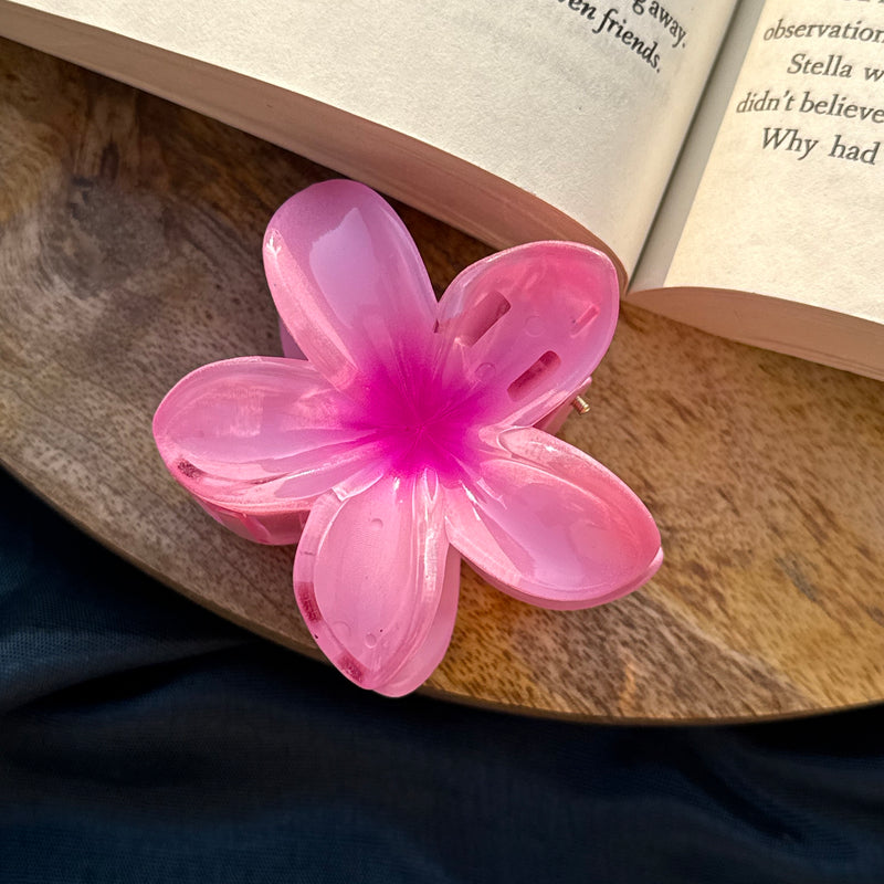 Medium Flower Claw Clip