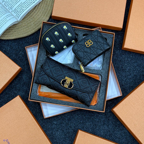 Three Wallet Set