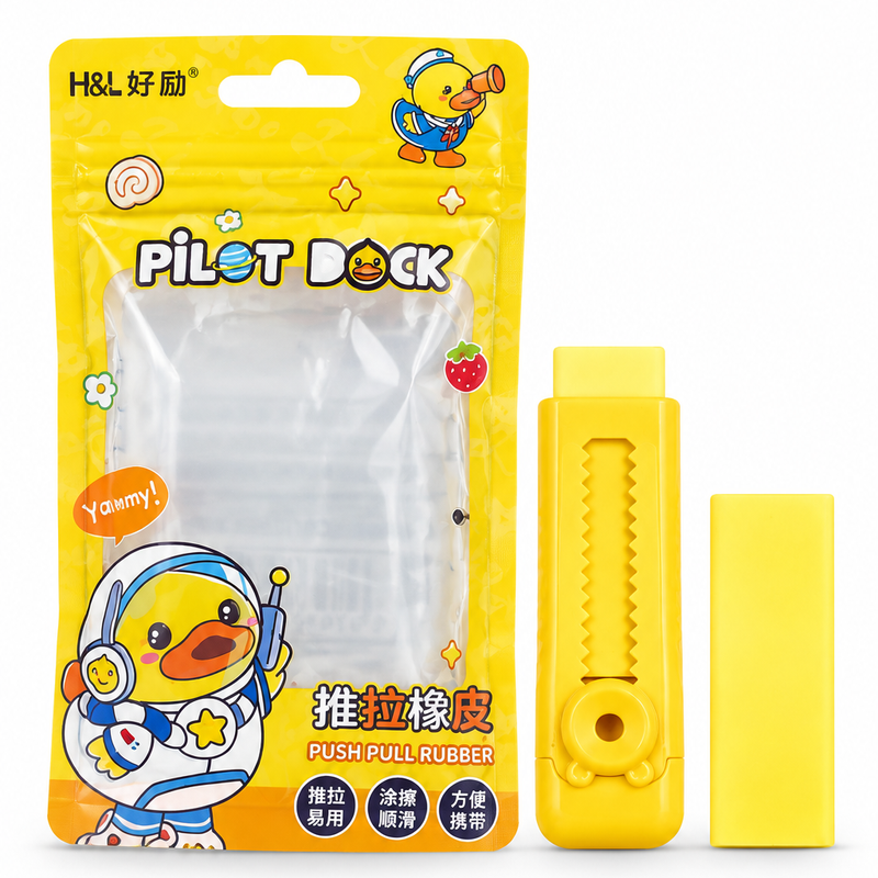 Pen Style Eraser with Extra Eraser