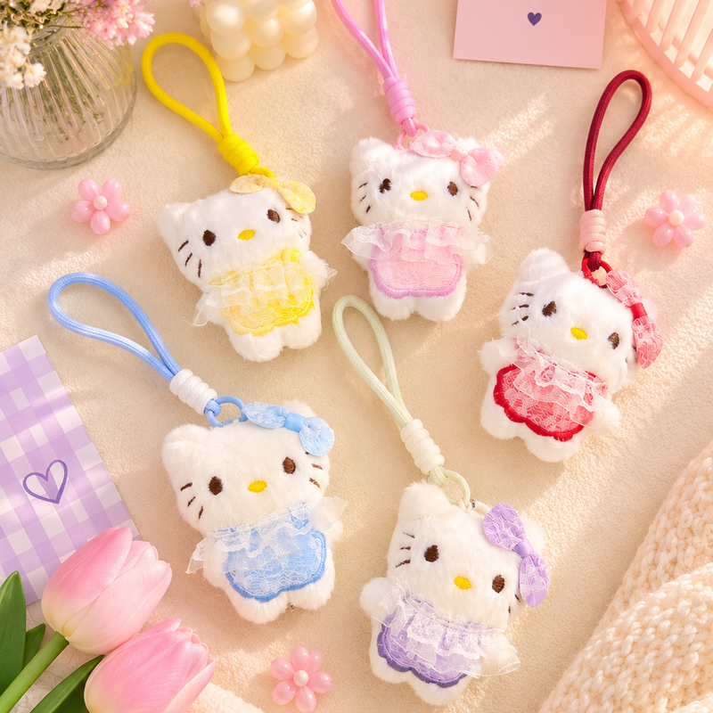Hello kitty Doll keychain