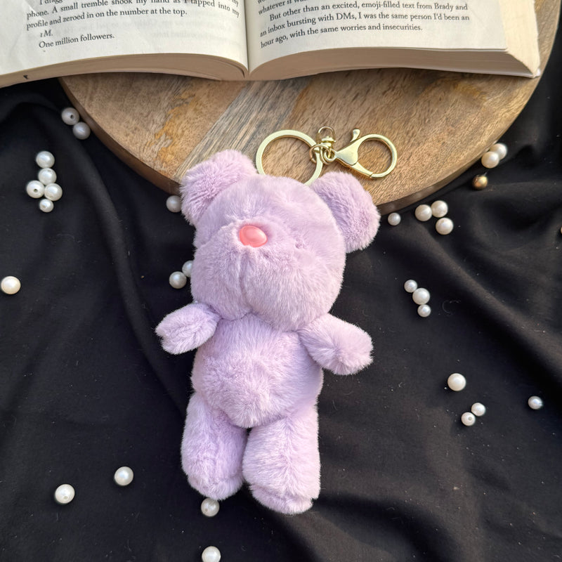 Korean Plushies – Plushie BAG CHARM- Lavender