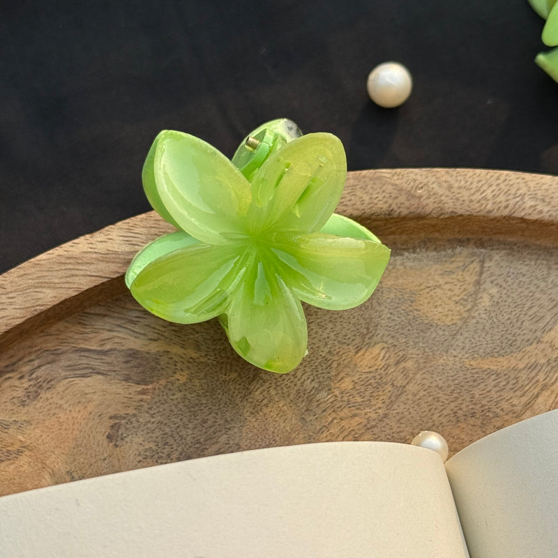 Mini Flower Claw Clip