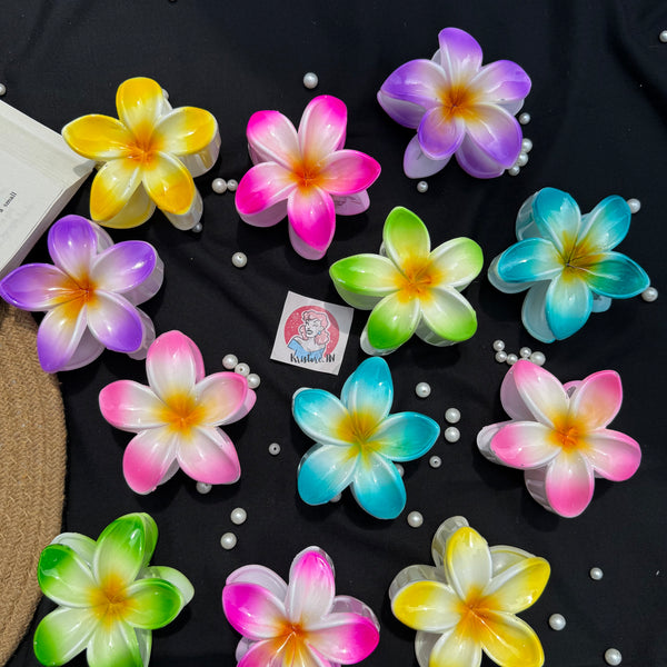 Flower Claw Clip - LARGE