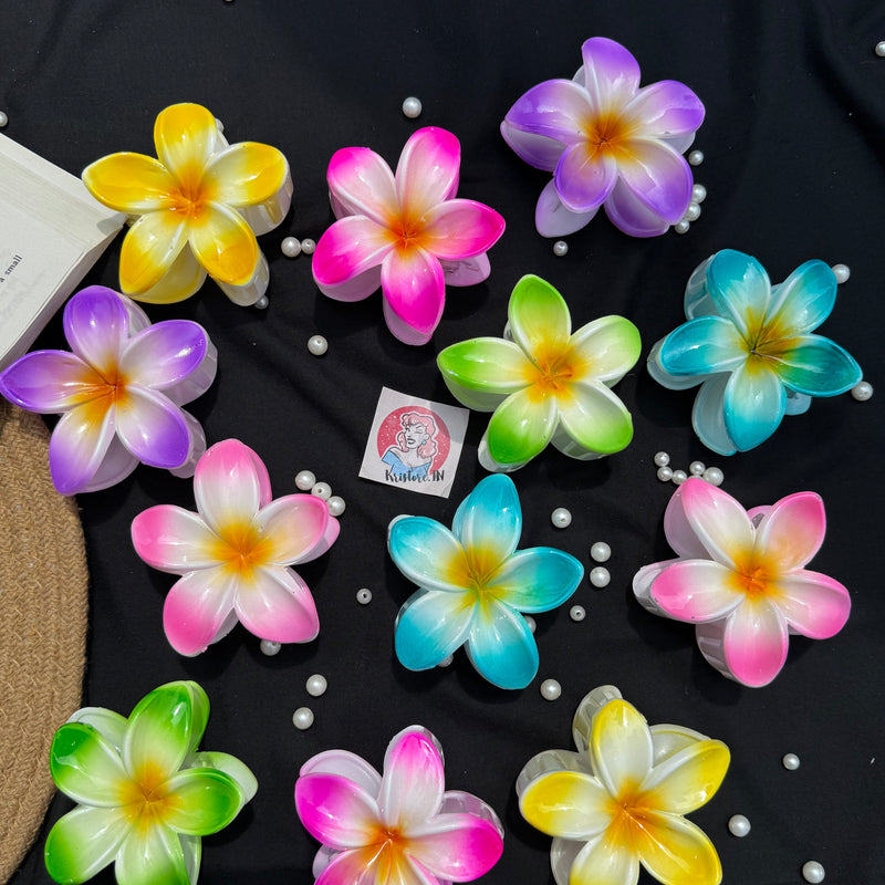 Flower Claw Clip - LARGE