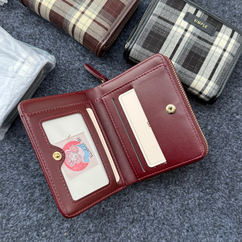Aesthetic Zipper Wallets