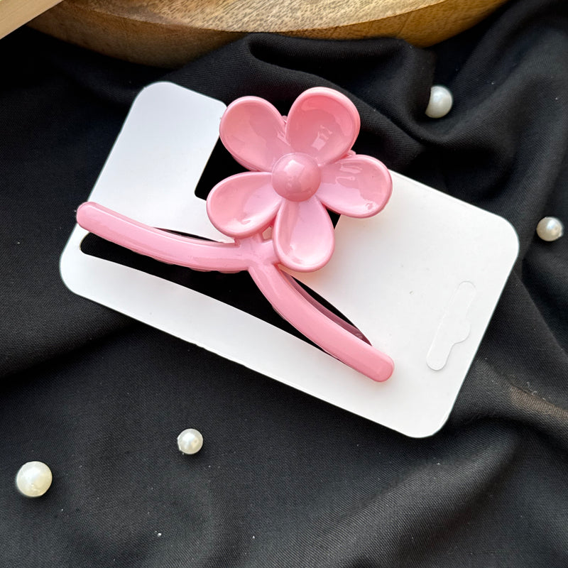 Flower Medium Size Claw Clip